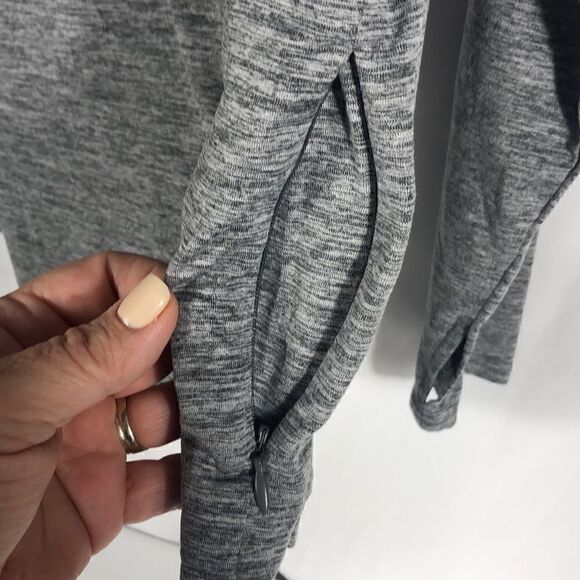 NFL MSX by Michael Strahan Heathered Gray Browns Performance Long Sleeve Tee - Picture 7 of 7